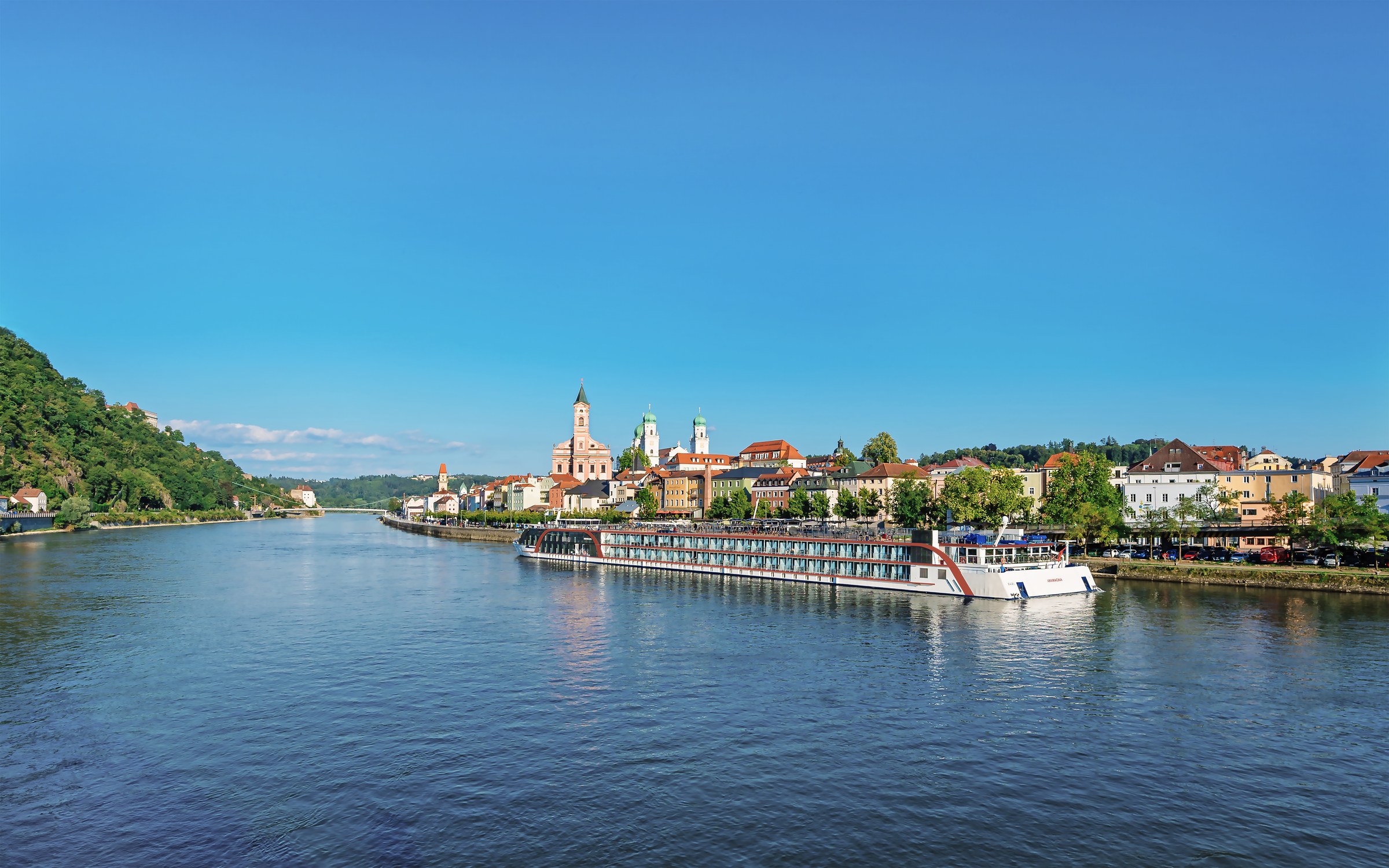 AmaMagna on the Danube at Passau