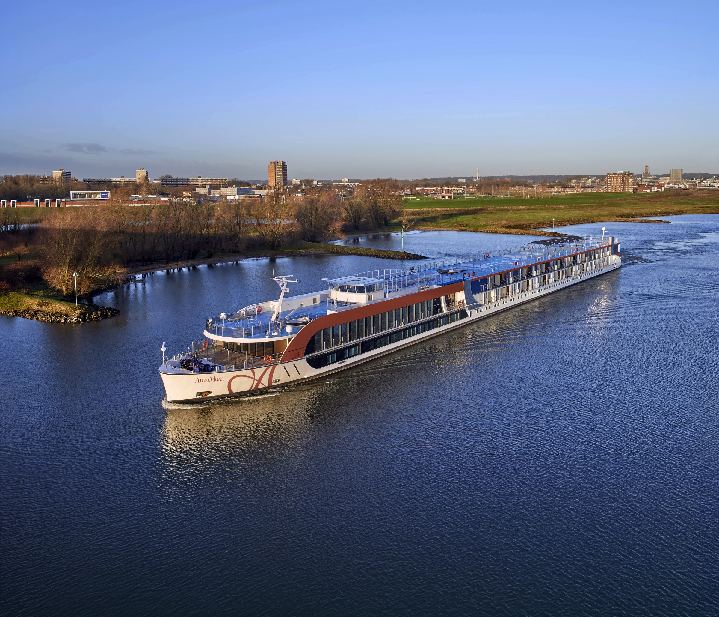 AmaMora exterior on the river