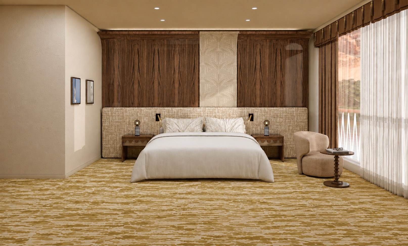 AmaNubia Category C stateroom (rendering)