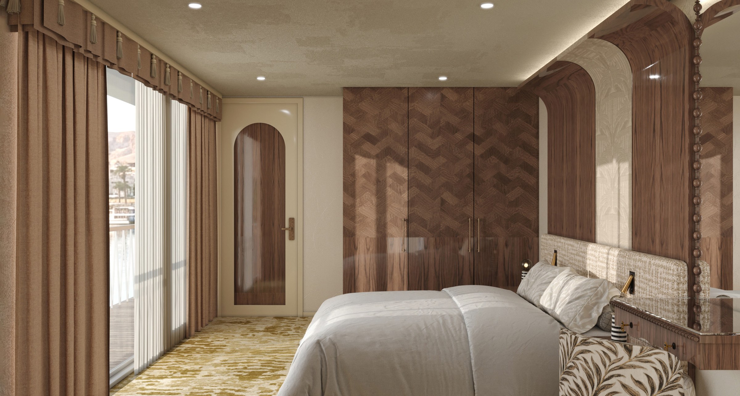 AmaNubia Category OS bedroom (rendering)