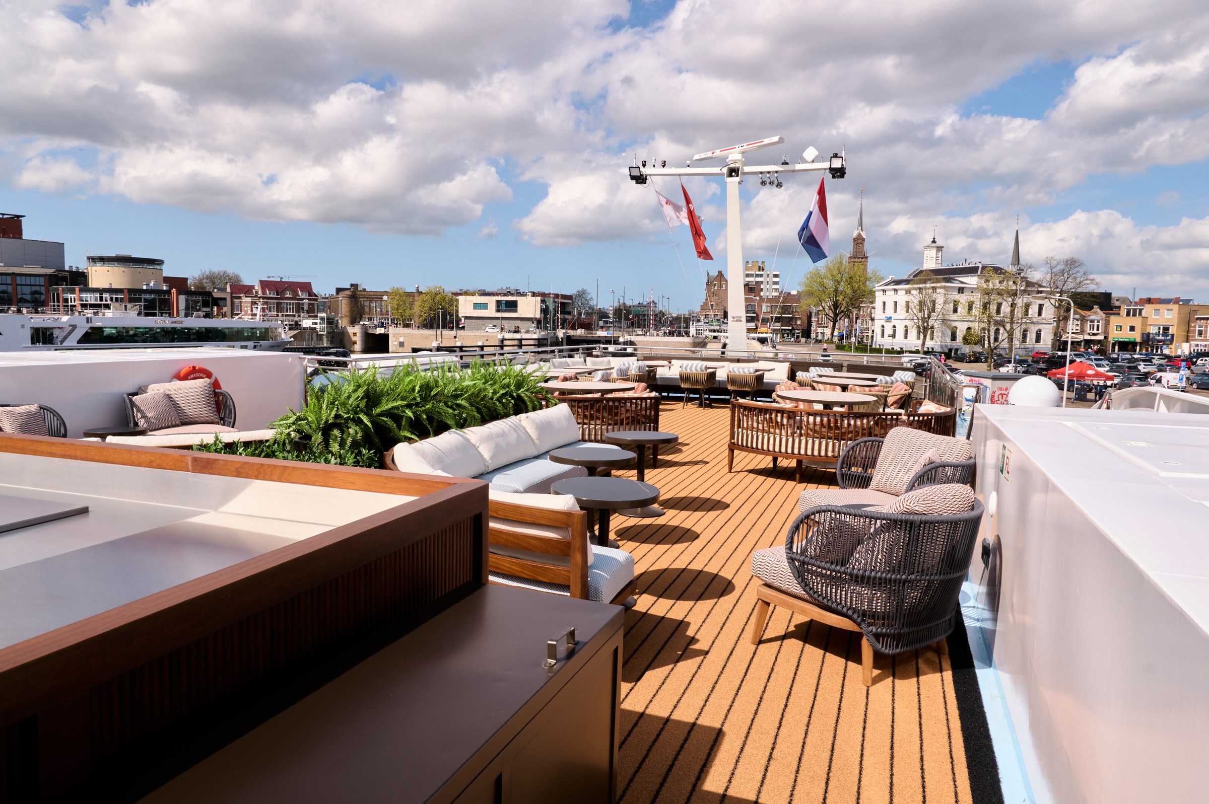 AmaSofia Sun Deck lounge
