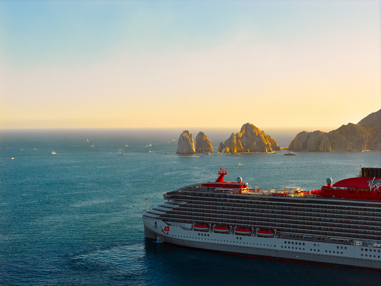 Brilliant Lady Cabo drone exterior