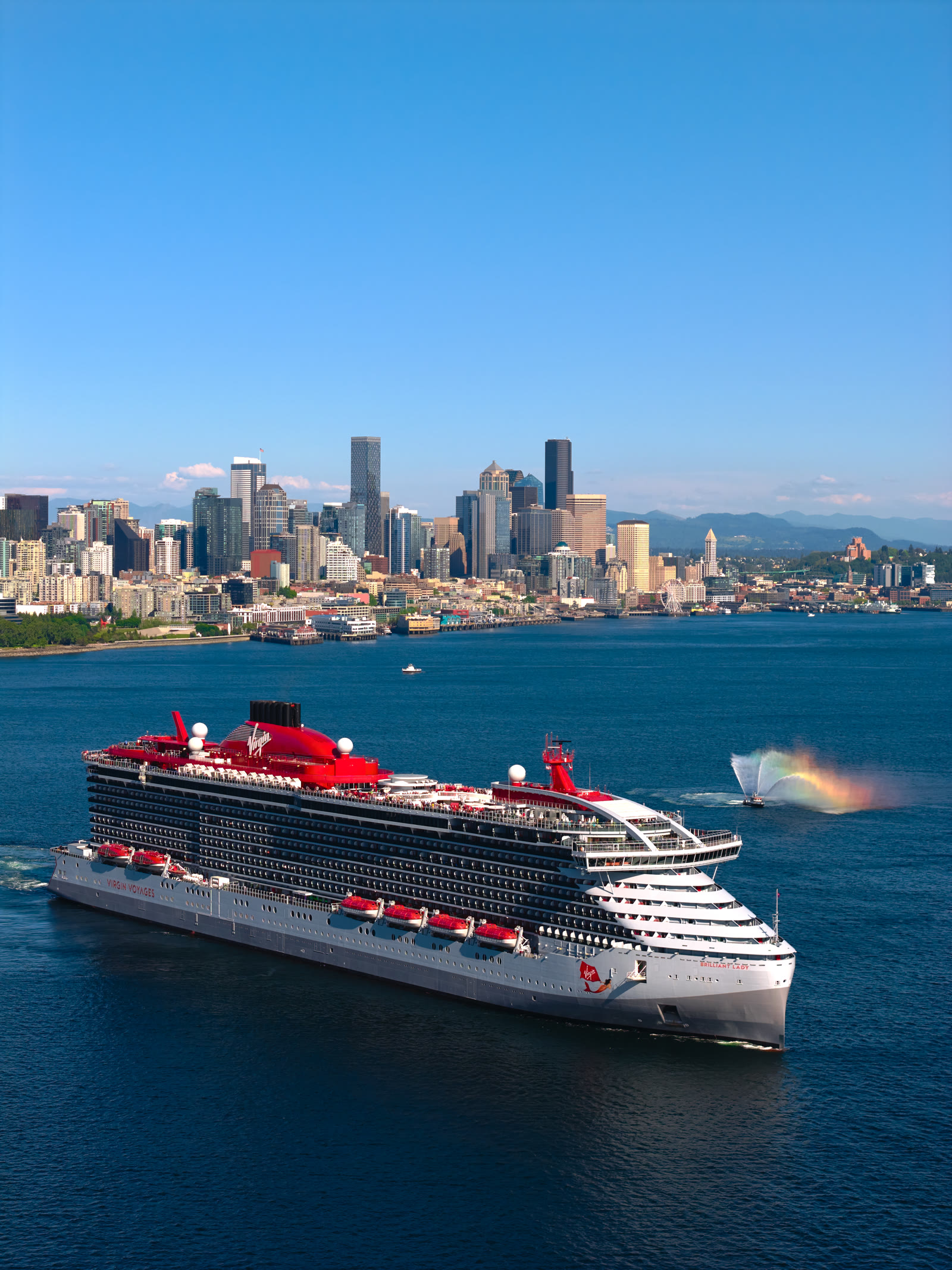 Brilliant Lady Alaska Seattle drone portrait