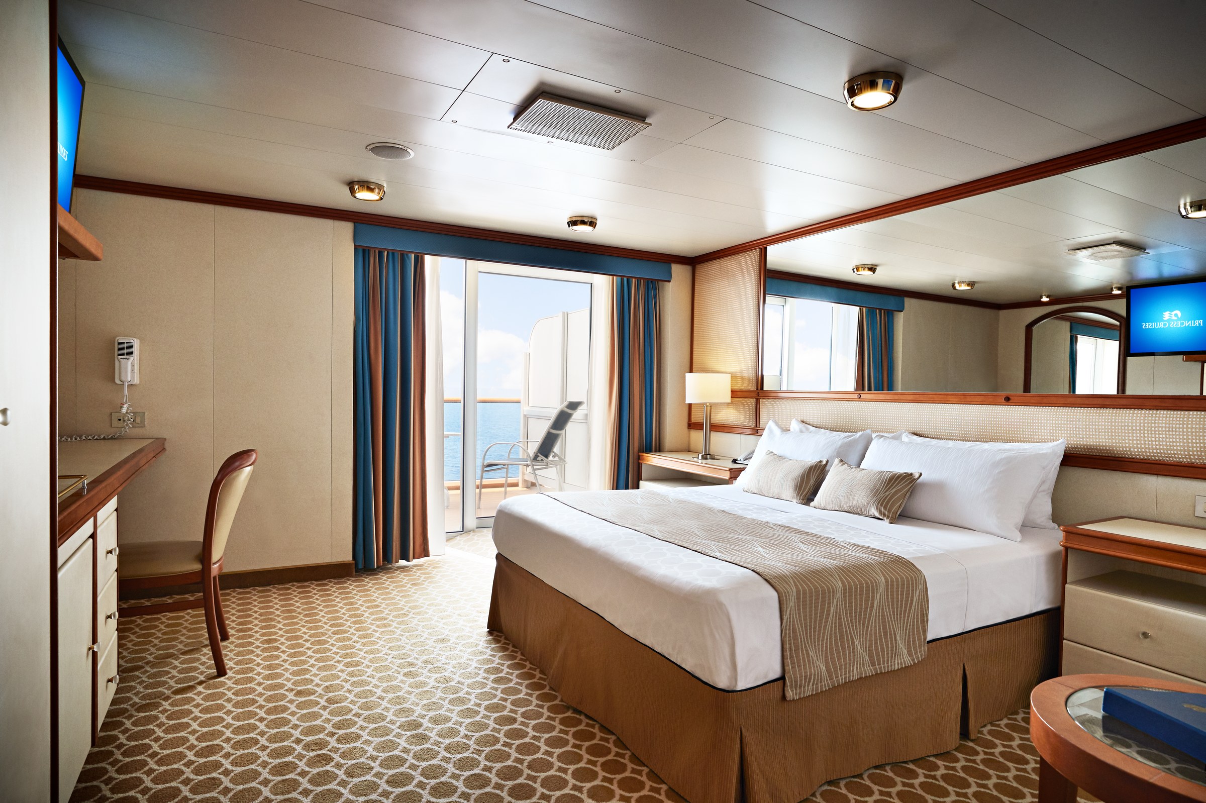 Caribbean Princess Balcony stateroom