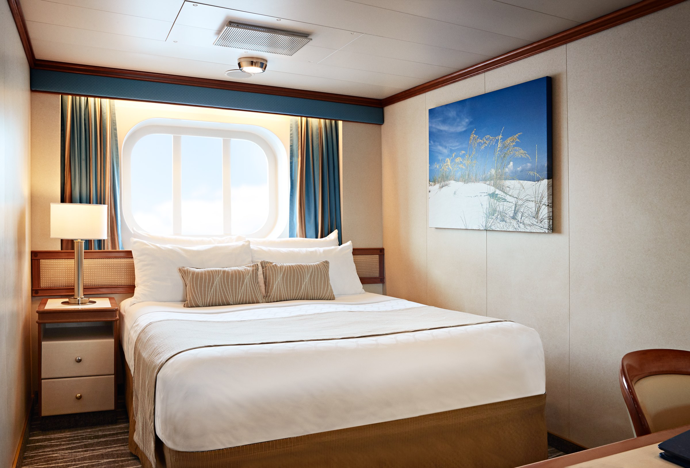 Caribbean Princess Oceanview stateroom