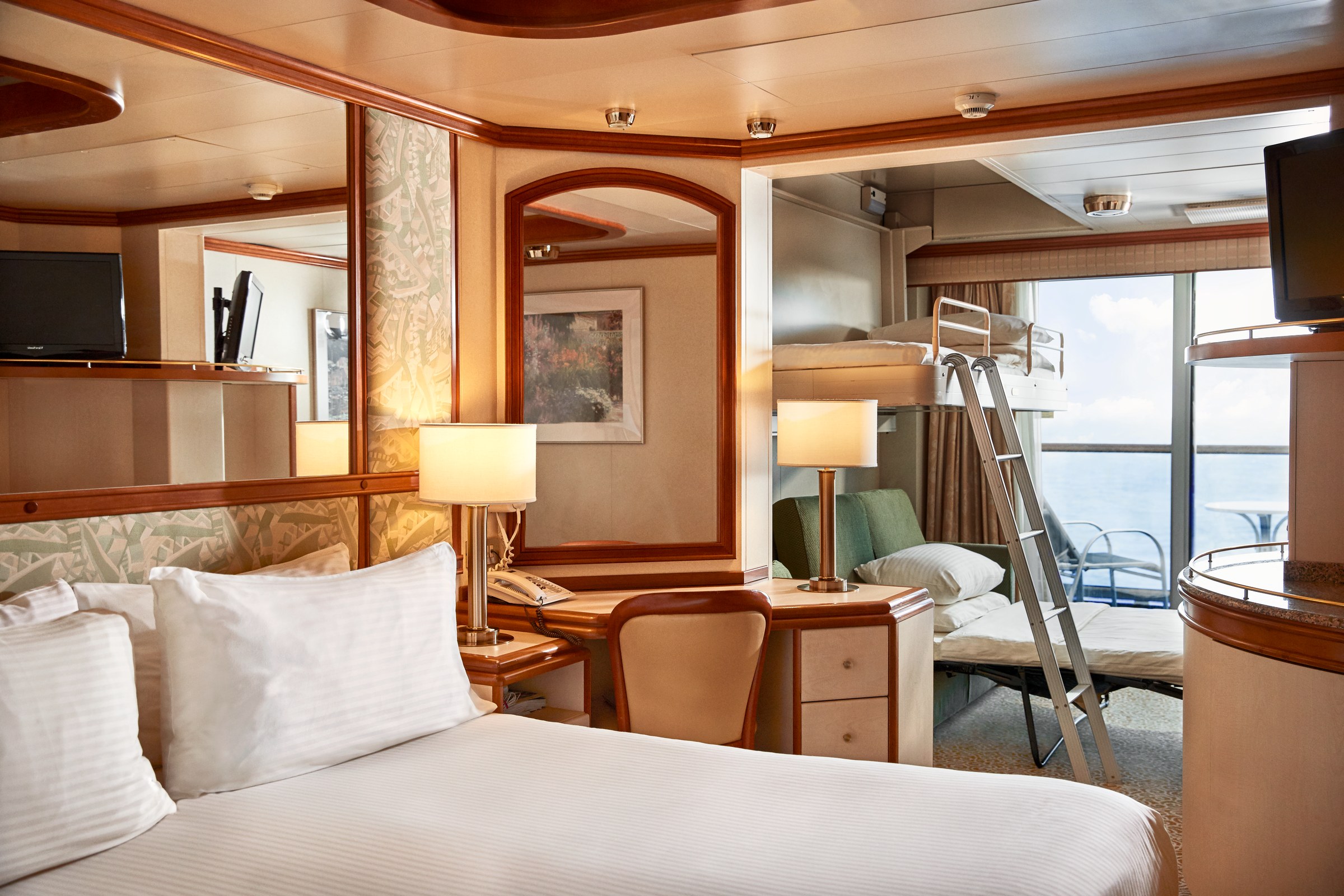 Caribbean Princess Mini-Suite with Pullman berth