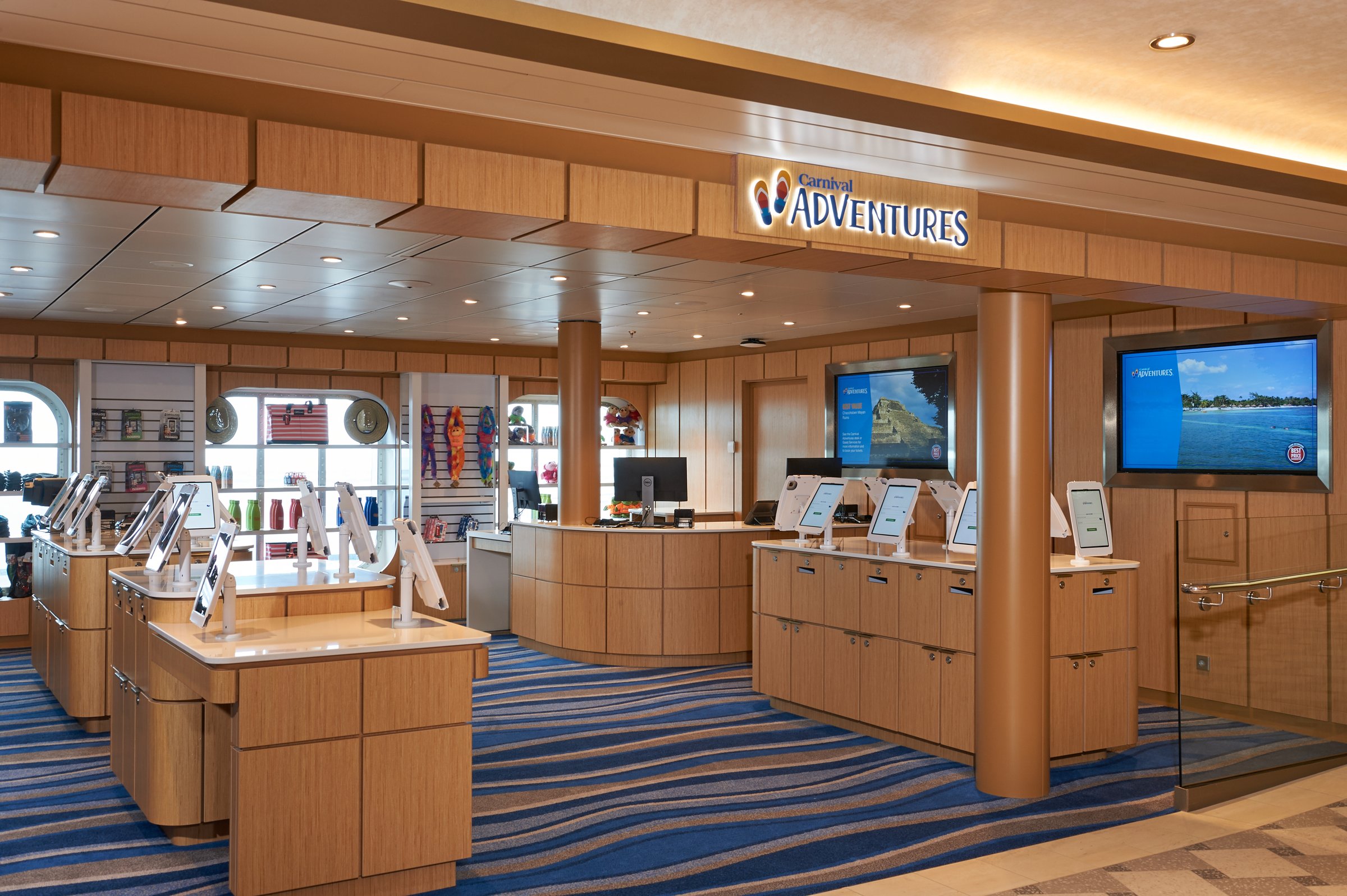 Carnival Jubilee Carnival Adventures shore excursions desk
