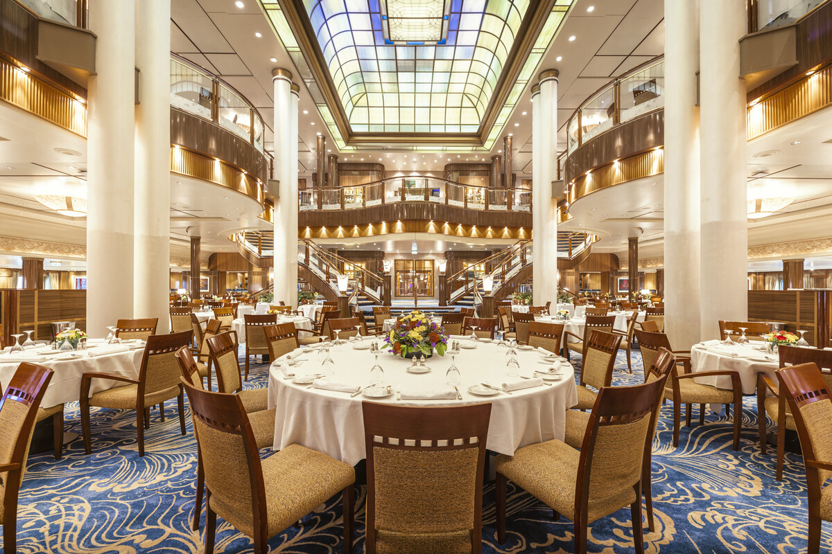 Queen Mary 2 restaurant