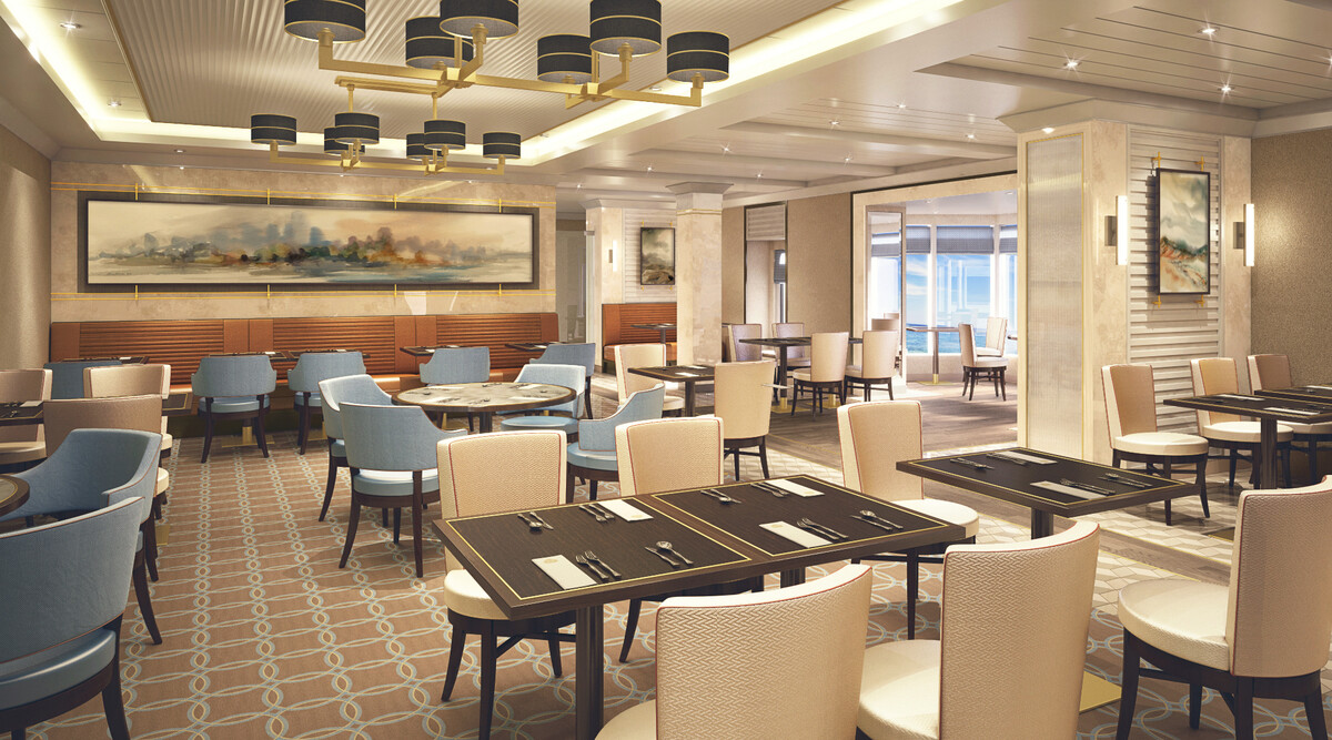 Queen Mary 2 restaurant