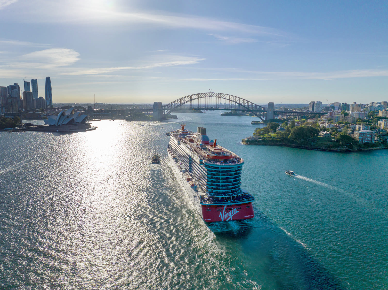 Resilient Lady at Sydney Harbour