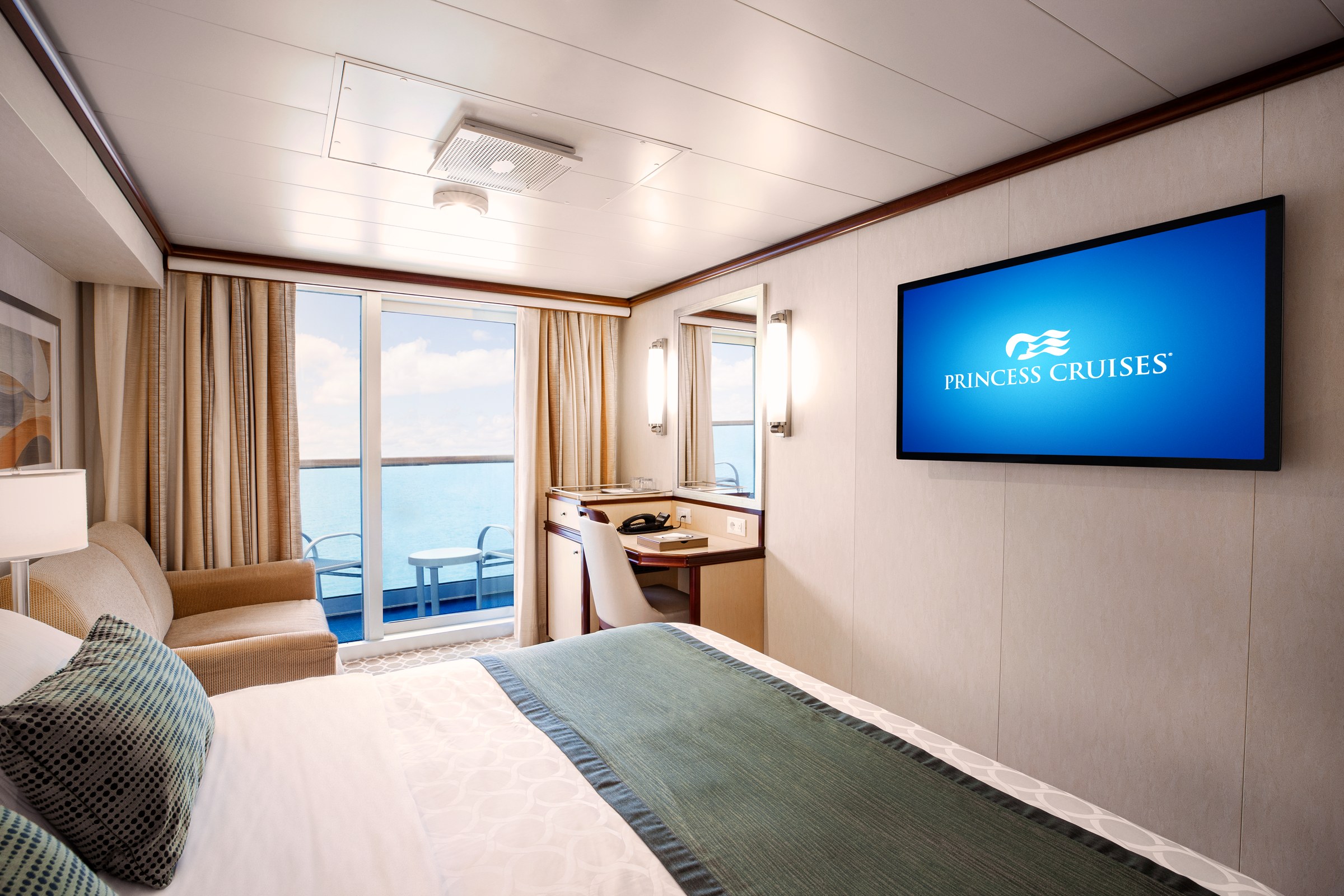 Royal Princess Deluxe Balcony stateroom