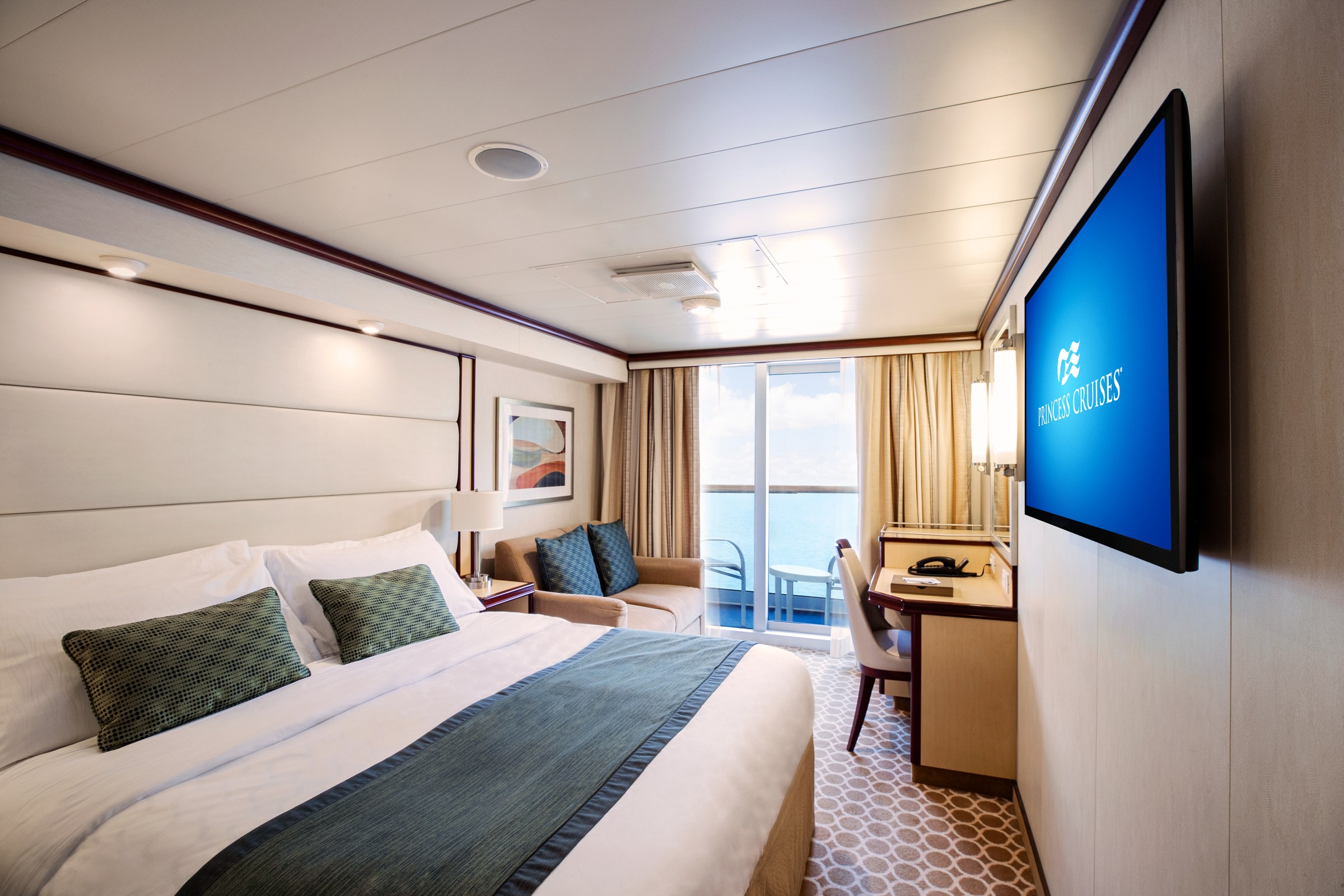 Royal Princess Deluxe Balcony stateroom