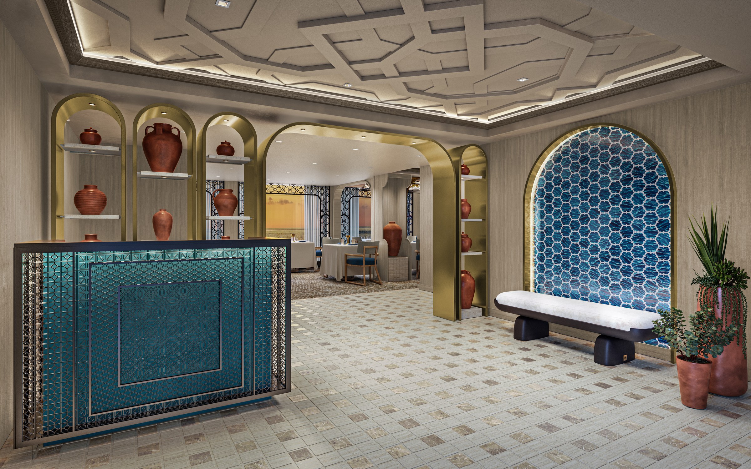Seven Seas Prestige – Azure (rendering)