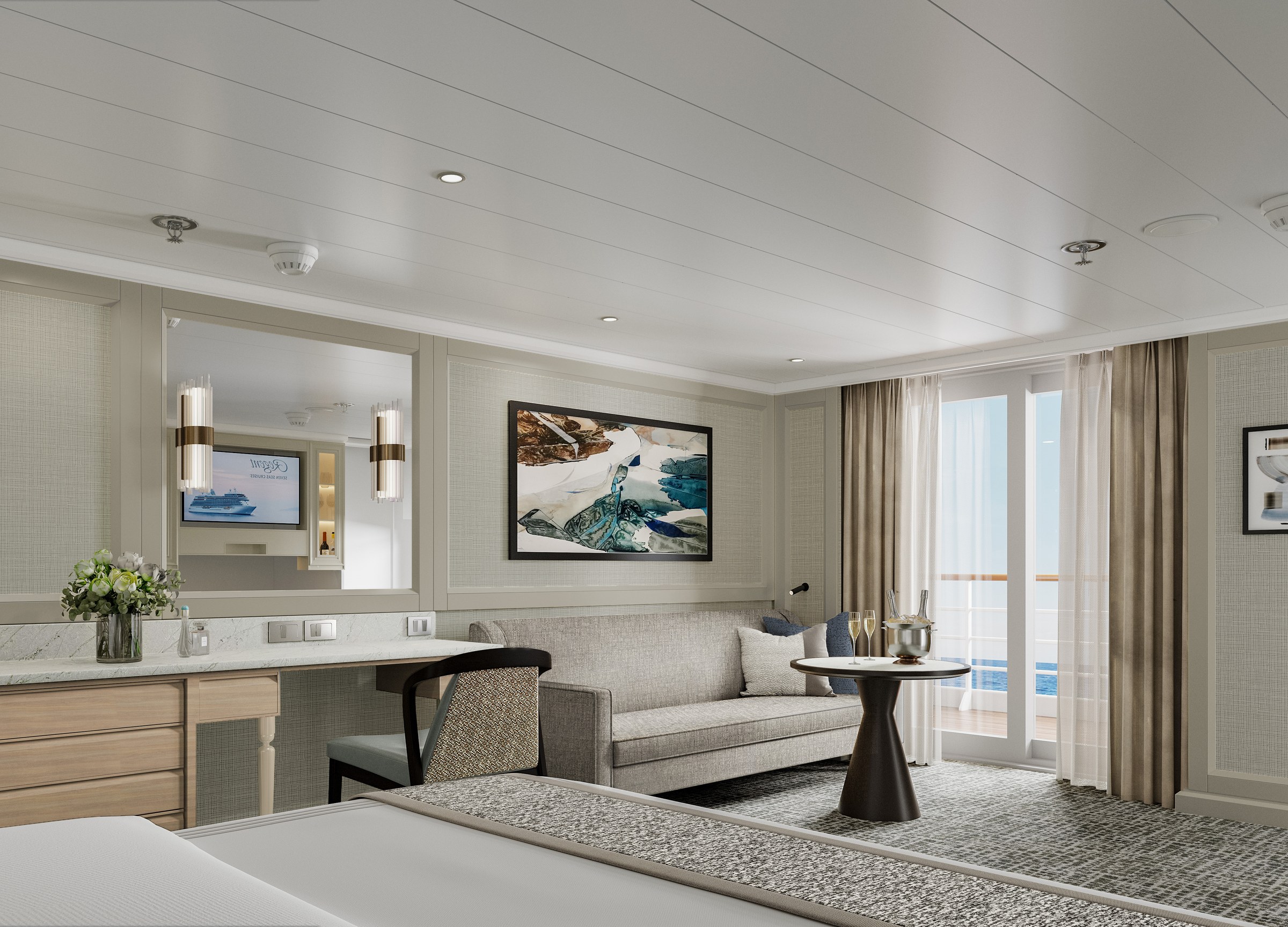 Seven Seas Prestige – Serenity Suite (rendering)