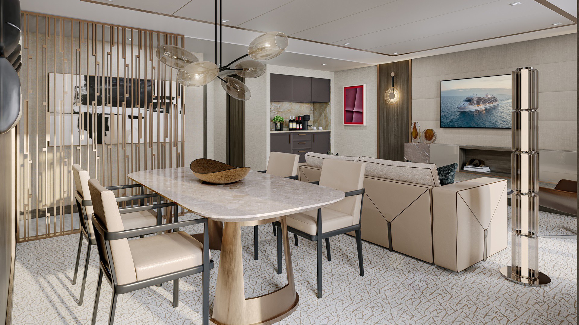Seven Seas Prestige – Seven Seas Suite (rendering)
