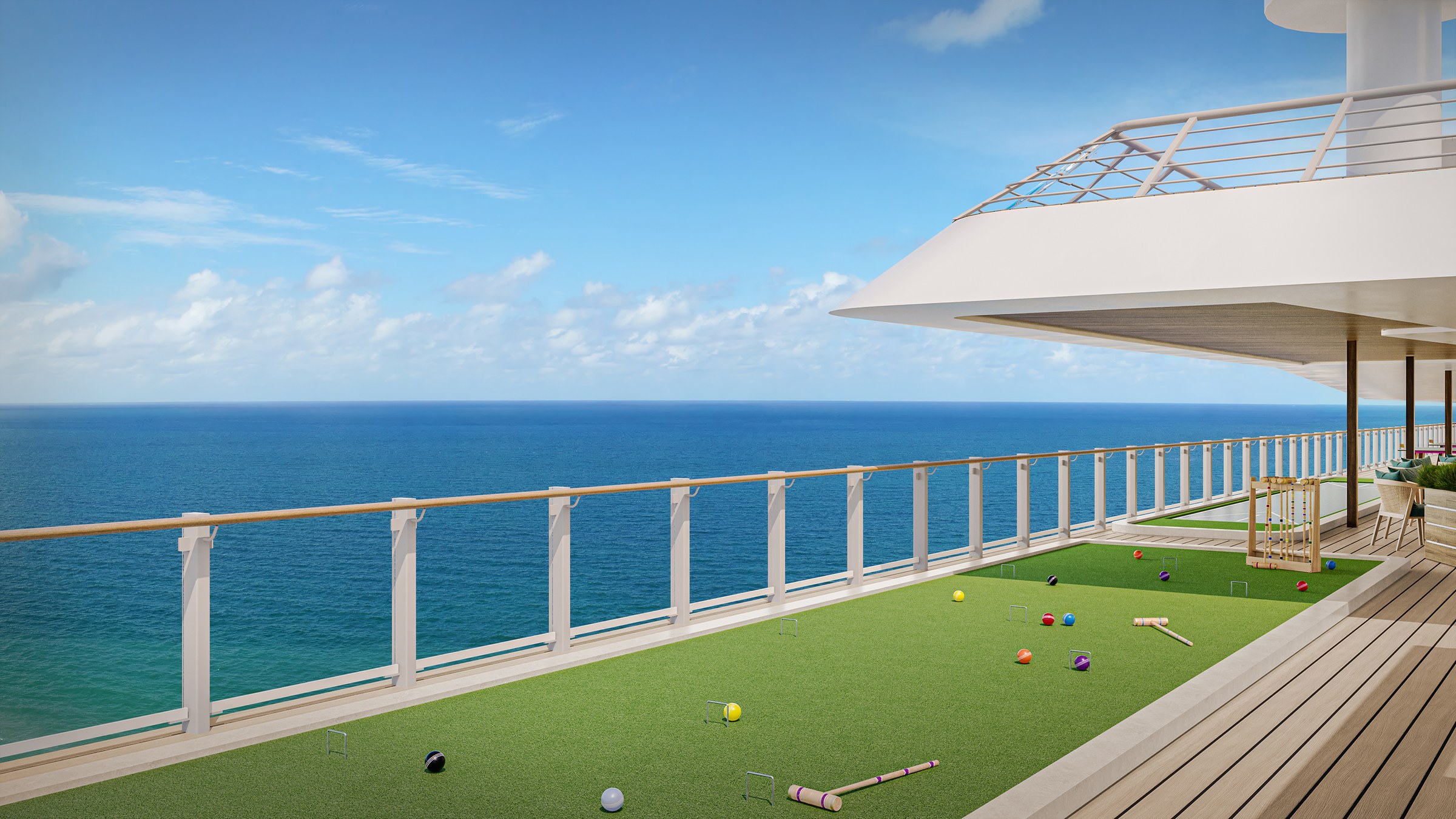 Seven Seas Prestige – Sports Deck (rendering)