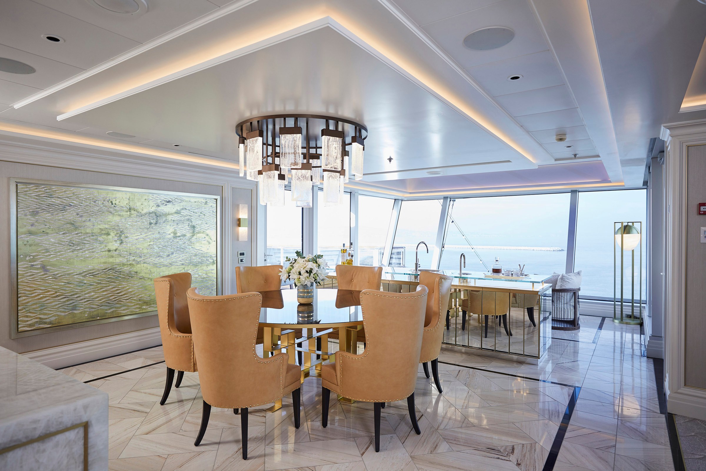 Seven Seas Splendor – Regent Suite Dining Area