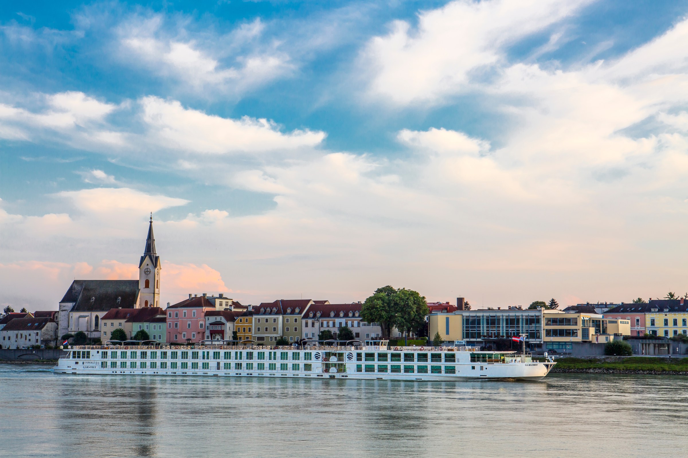 S.S. Beatrice – on the Danube