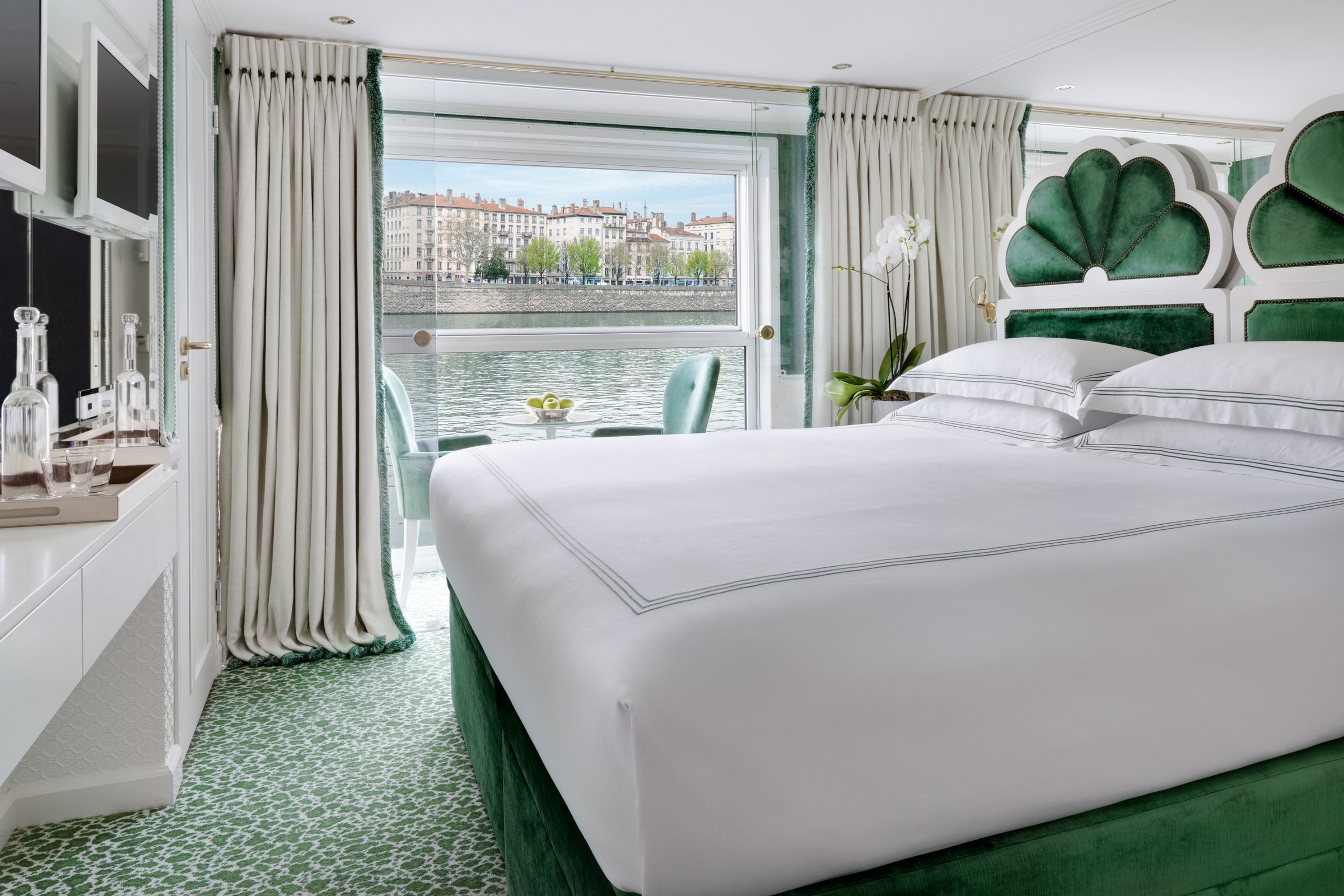 S.S. Catherine – Deluxe Balcony stateroom