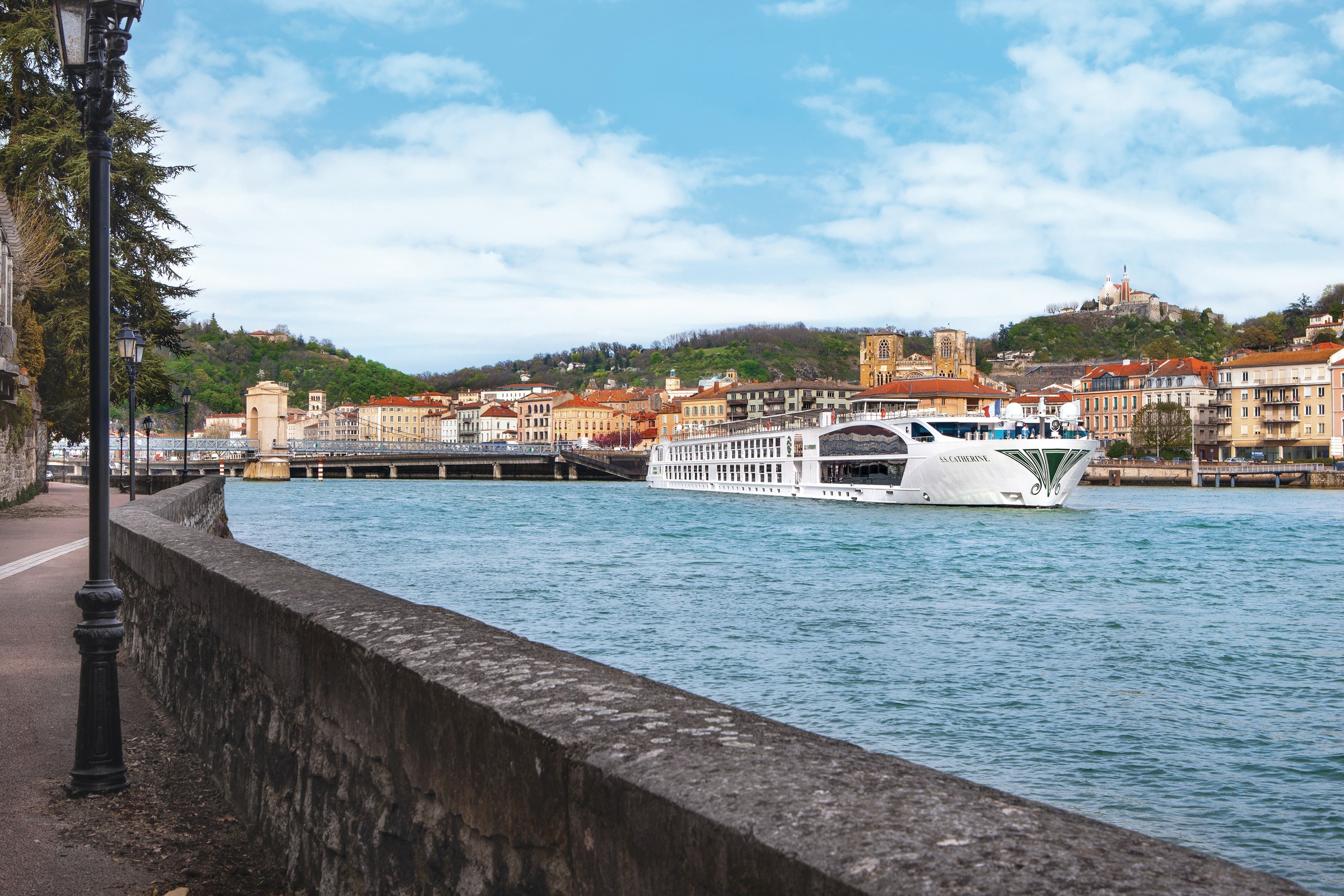 S.S. Catherine – docked in France