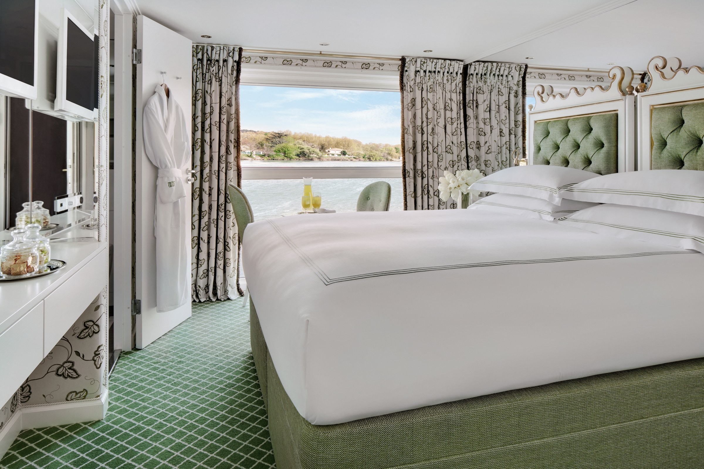 S.S. Catherine – French Balcony stateroom