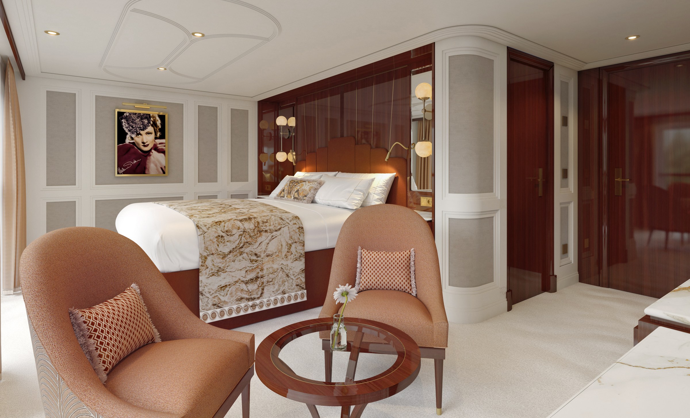 S.S. Marlene – Suite (rendering)