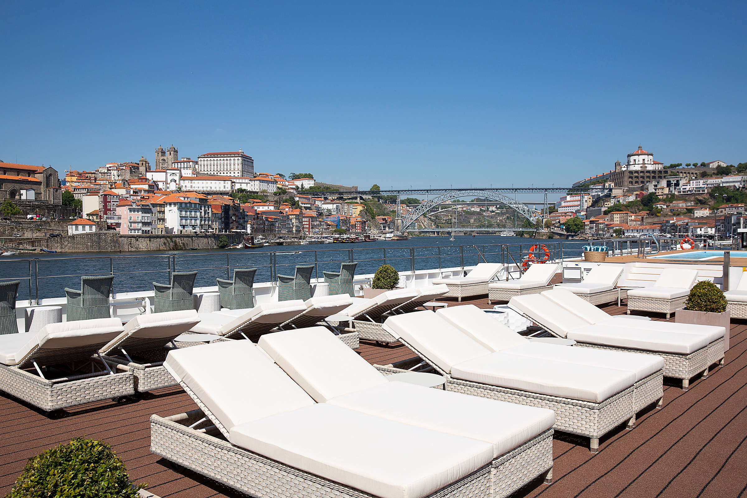 S.S. São Gabriel – Sun Deck loungers