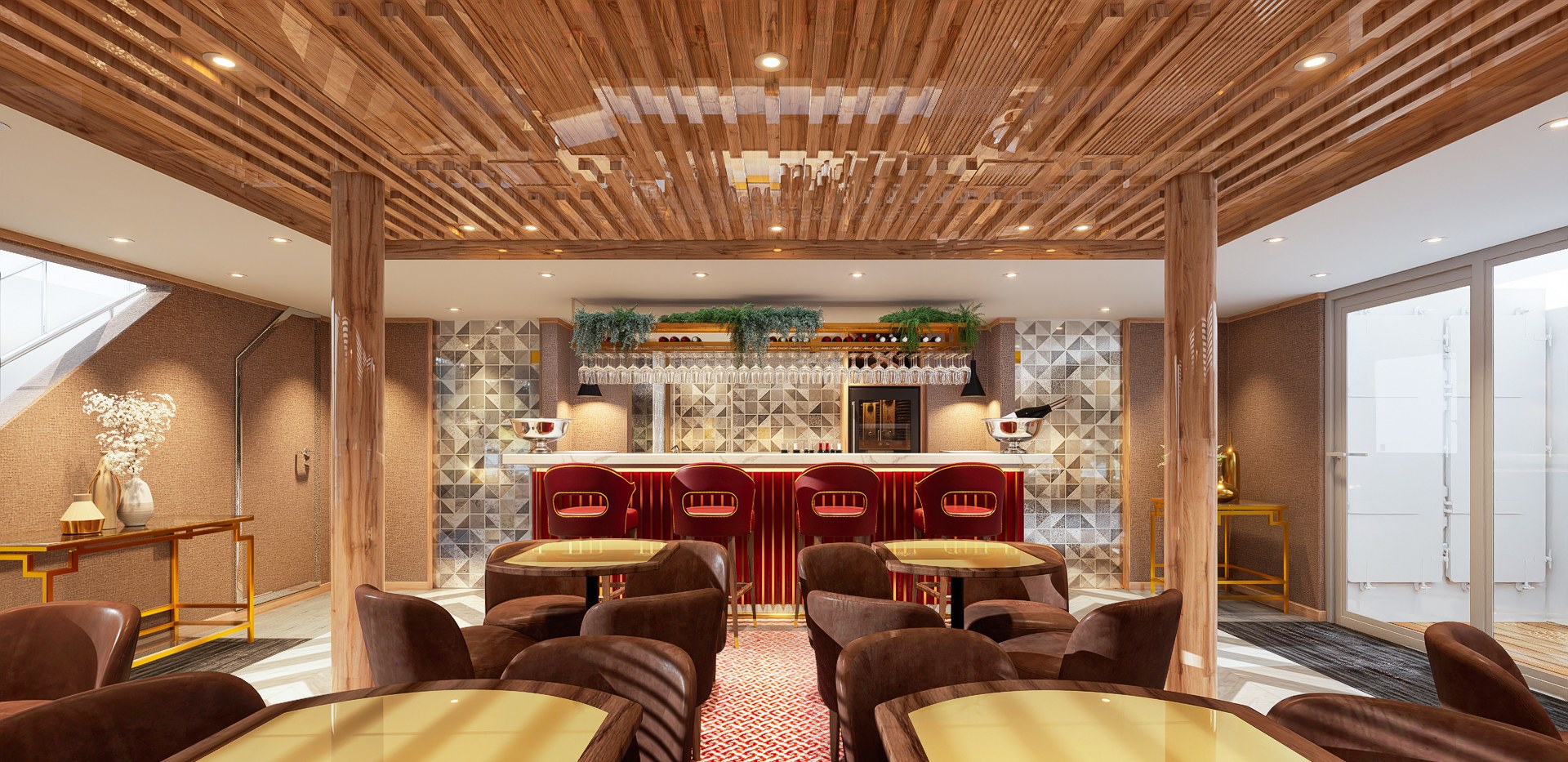 S.S. São Rafael – Wine bar (rendering)