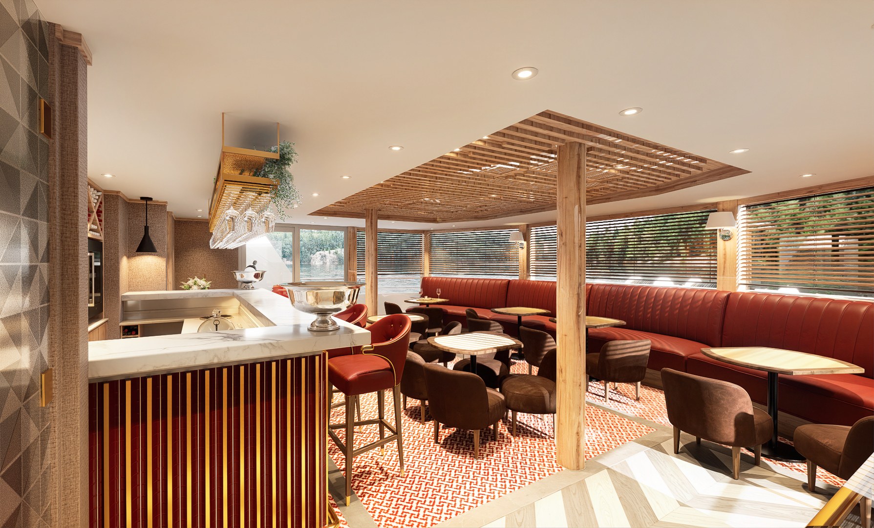 S.S. São Rafael – Wine bar (rendering)