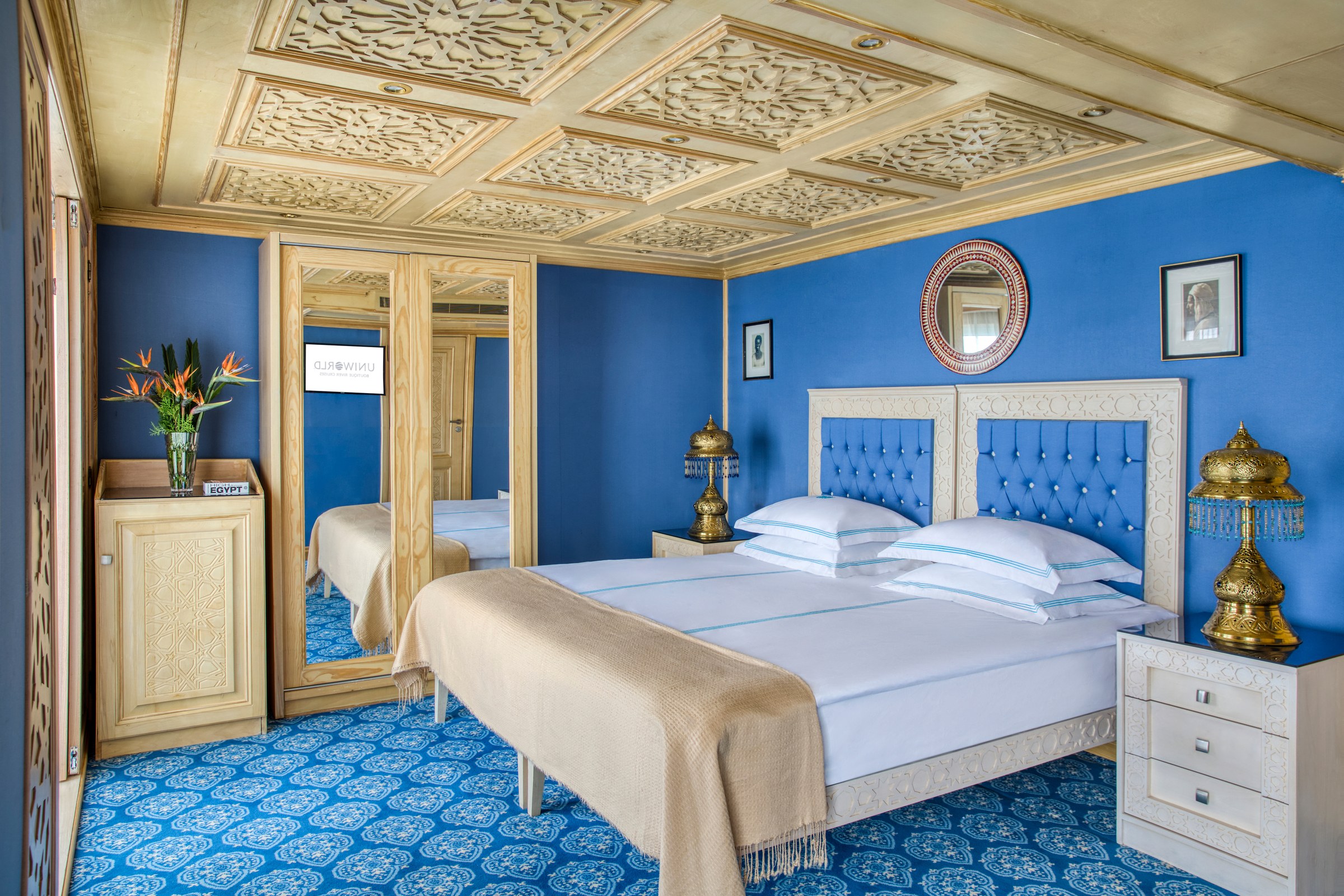 S.S. Sphinx – Deluxe French Balcony stateroom