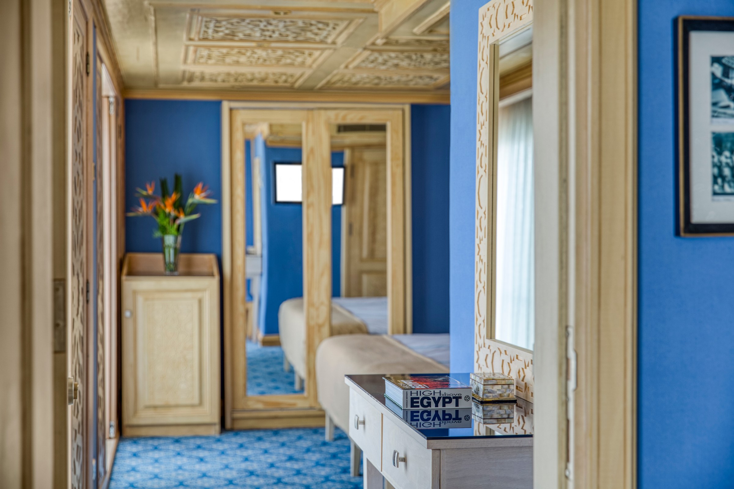 S.S. Sphinx – connecting Deluxe French Balcony stateroom