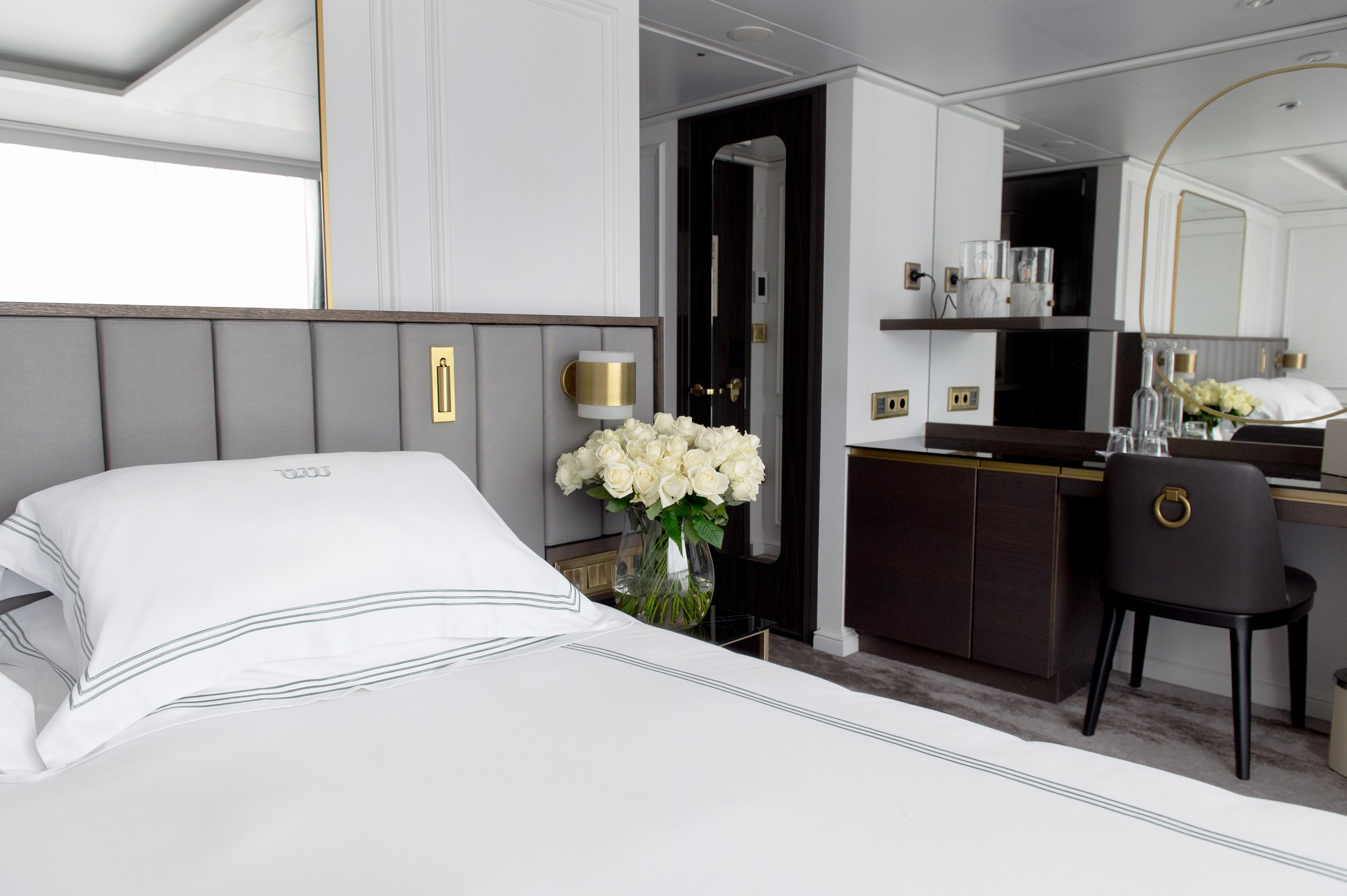 S.S. Victoria – Deluxe French Balcony stateroom