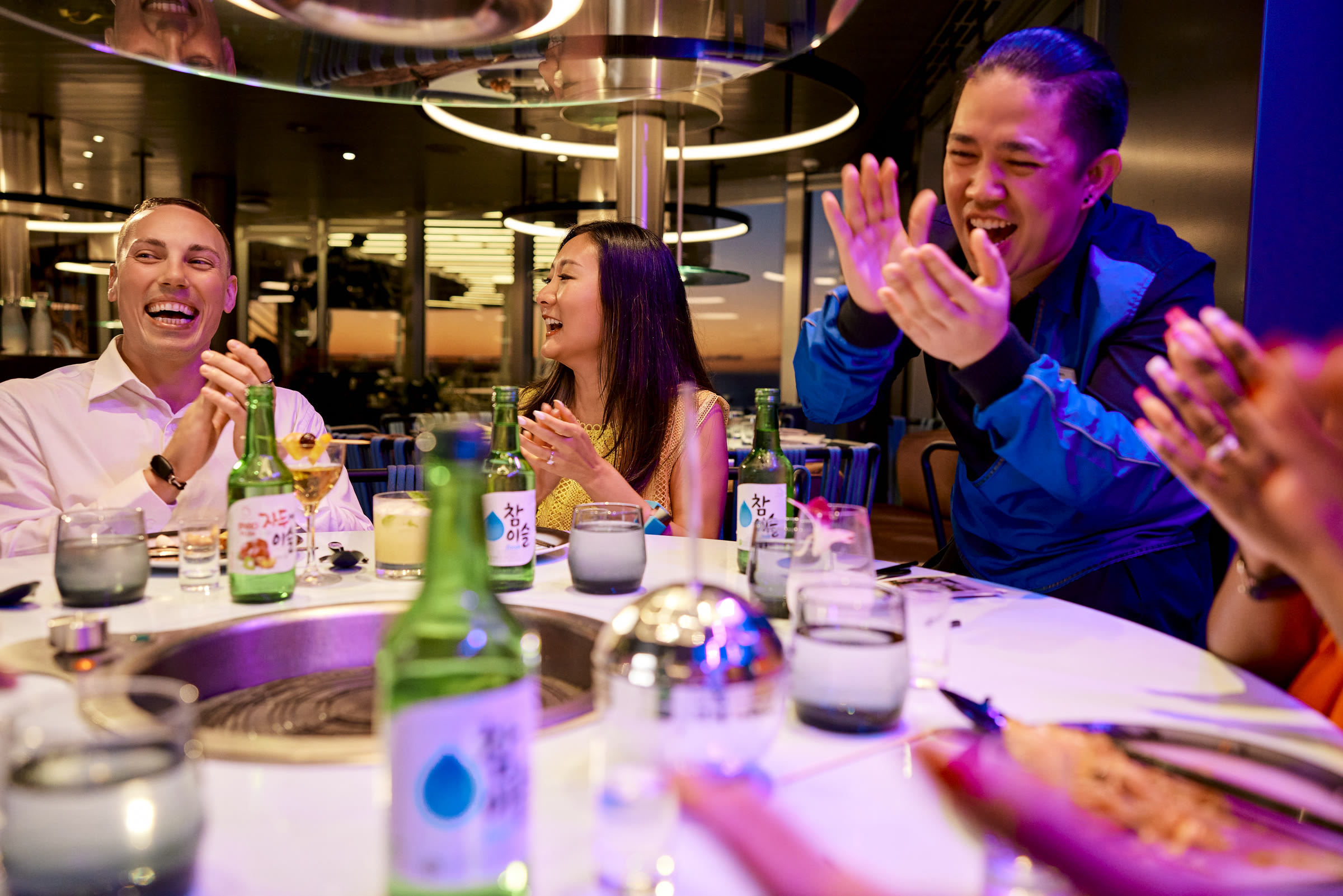 Valiant Lady Gunbae dinner celebration with friends